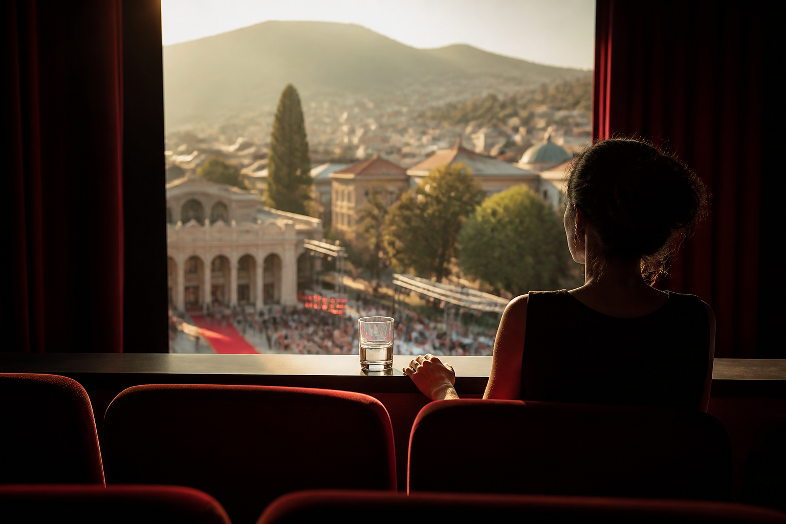 Redaktionell illustration: sarajevo-film-festival
